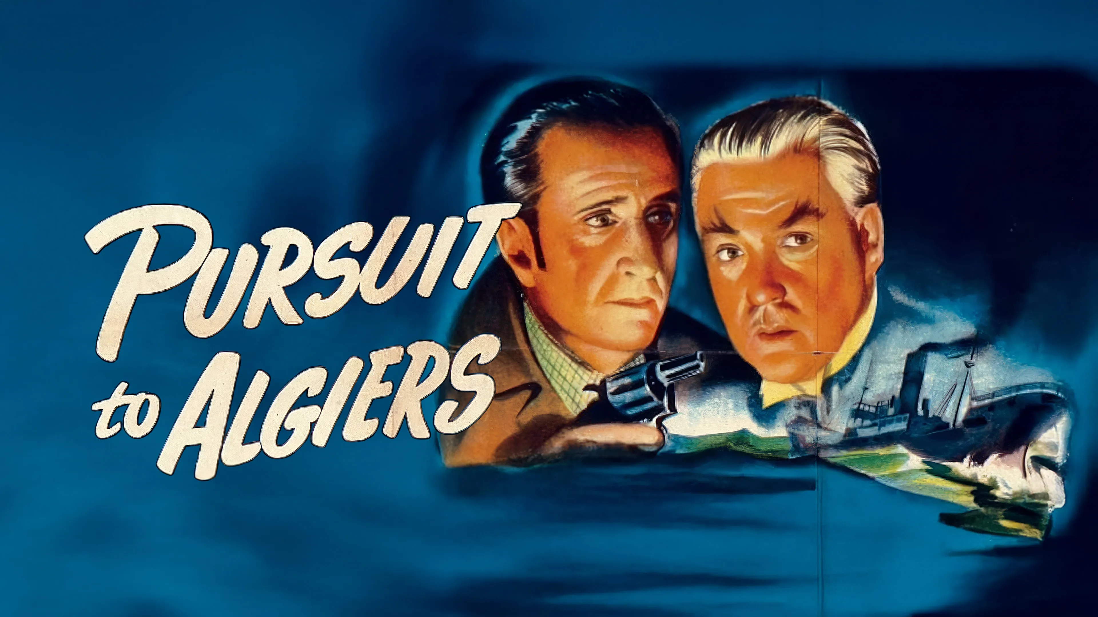 Pursuit to Algiers poster